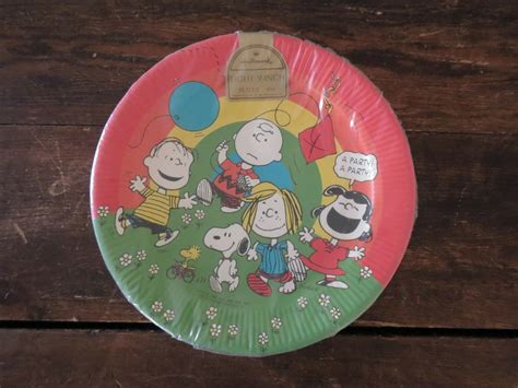 charlie brown party supplies|charlie brown plates and napkins.